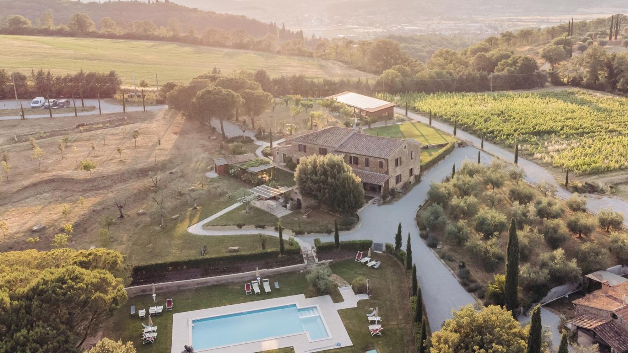 Villa Borgo Siliano - Antico Podere Siliano à Città della Pieve Extérieur photo